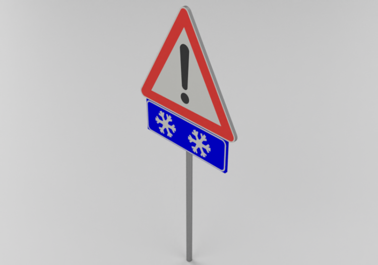 3D Signage - General danger with supplemental panel - ACCA...