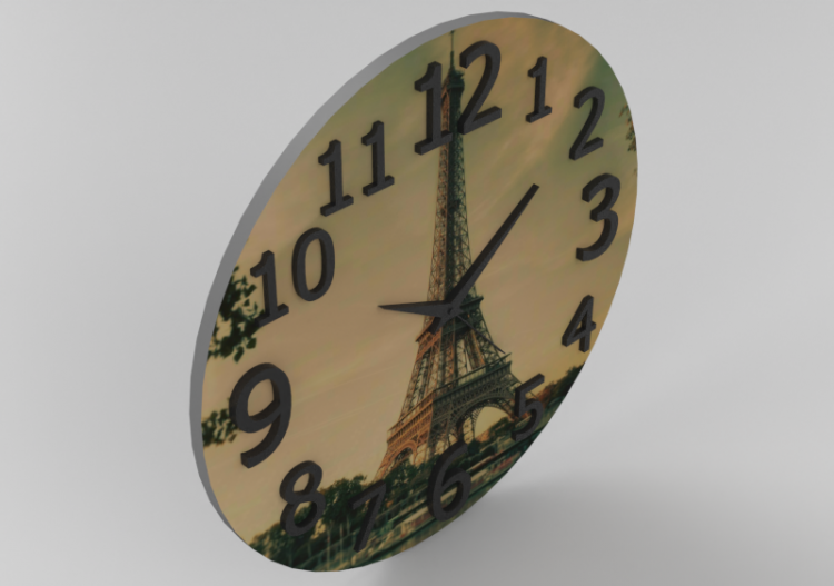 Horloges 3D - Horloge à mur - ACCA software