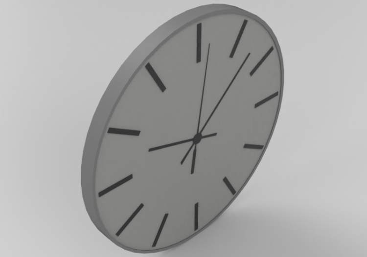 3D Clocks - Wall Clock - ACCA software