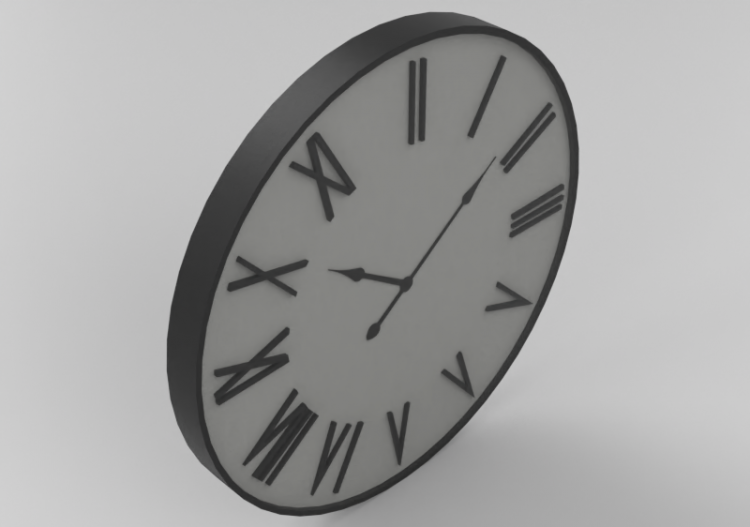 Horloges 3D - Horloge à mur - ACCA software