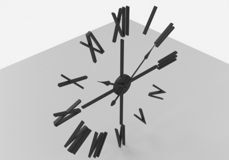 Horloges 3D - Horloge à mur - ACCA software