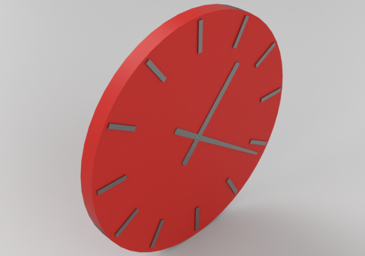 Horloges 3D - Horloge à mur - ACCA software
