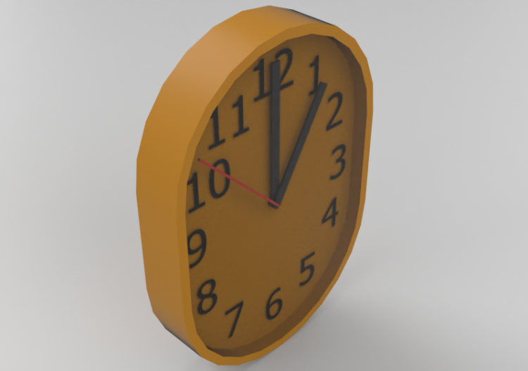 Horloges 3D - Horloge à mur - ACCA software