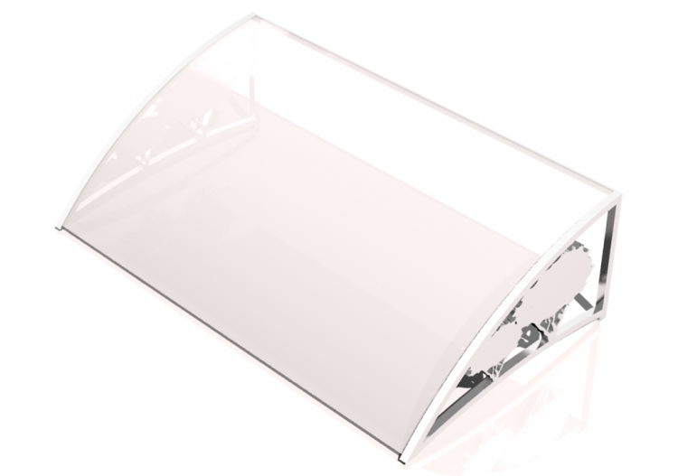 Pensilina Alluminio/Plexiglass - Mod.MCDesign PNS05Tree -...