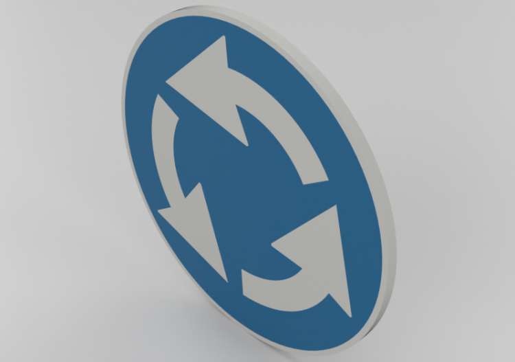 3D Signage - 迂回 - ACCA software