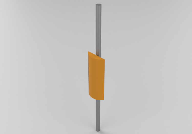 Señalización 3D - Delineador de margen - ACCA software