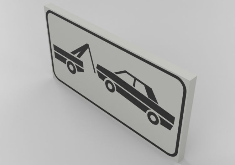 Segnaletica 3D - Rimozione coatta - ACCA software