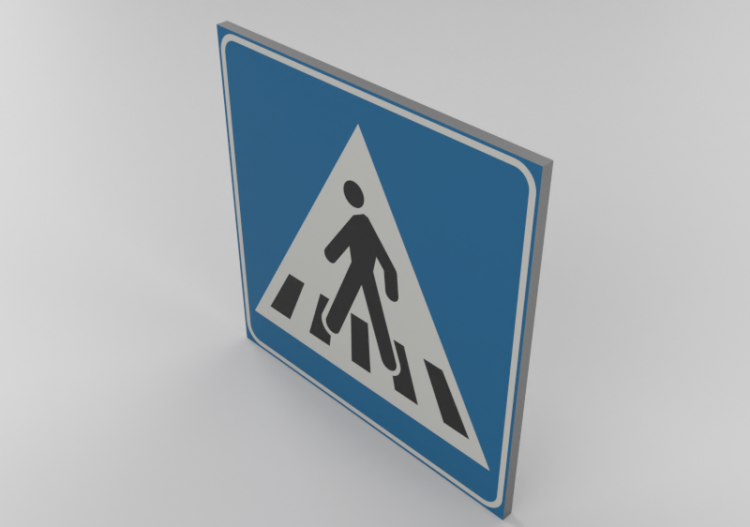 Señalización 3D - Paso de peatones - ACCA software