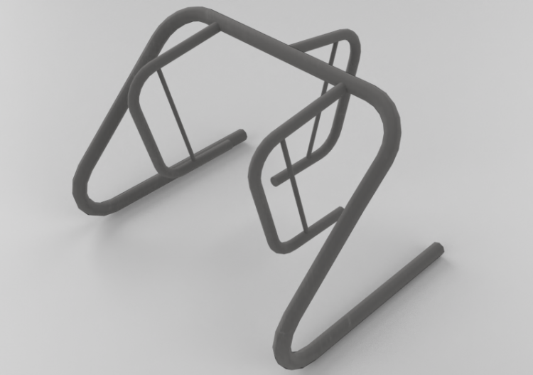 3D Zubehör - Farhrradträger mit Bodenbefestigung - ACCA...
