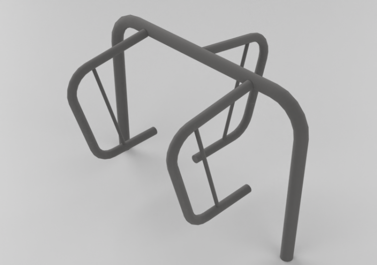 Acessórios 3D - Suporte de bicicleta para chao - ACCA...