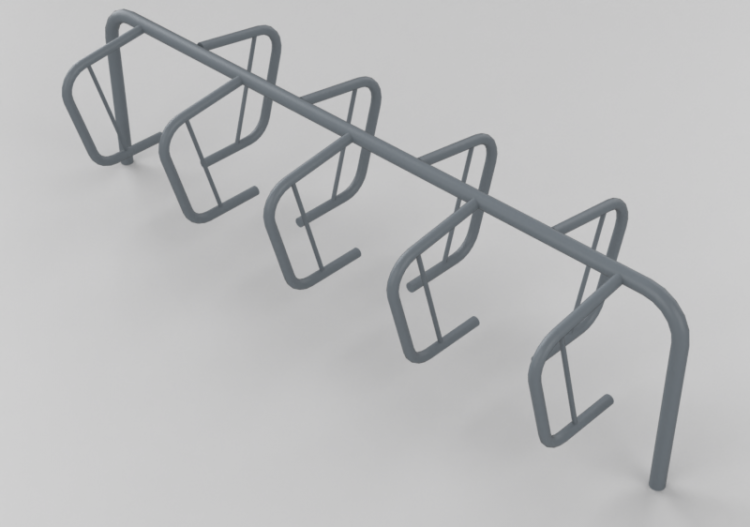 Accessoires 3D - Râtelier au sol - ACCA software