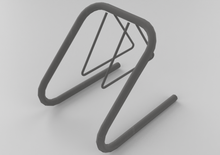 Accessori 3D - Portabiciclette da terra - ACCA software