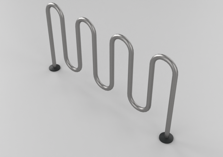 Accessori 3D - Portabiciclette da terra - ACCA software