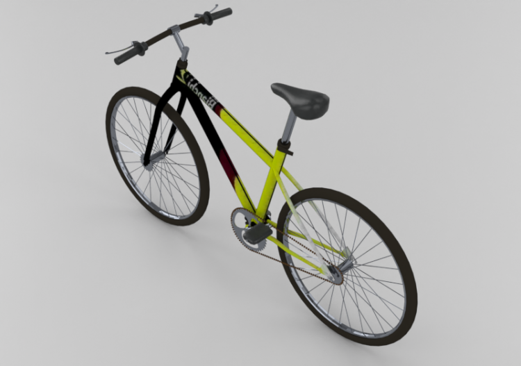 Motos et Vélos 3D - Vélo mountain bike - ACCA software