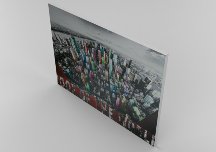 3D Paintings - Modern Living room painting - ACCA software