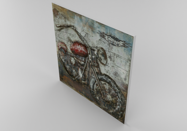 Quadros 3D - Quadro para sala de estar moderno - ACCA...