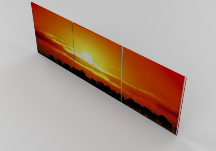 Quadri 3D - Quadro da salotto moderno - ACCA software