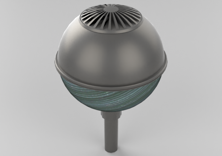 3D Stehlampe - Stehlampe - Hobbyka – Mosso - ACCA software