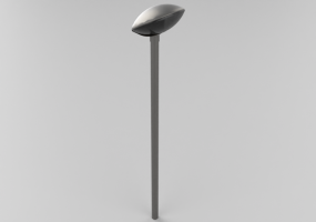 Garden lamp posts 3D - Lamppost with a single lamp - Hobbyka – NTV 120
