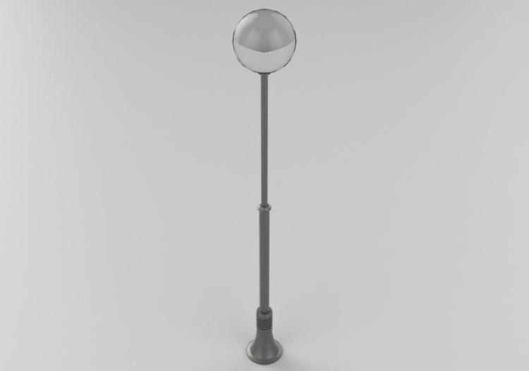Réverbères routiers 3D - Réverbère avec une lampe - Hobbyka...