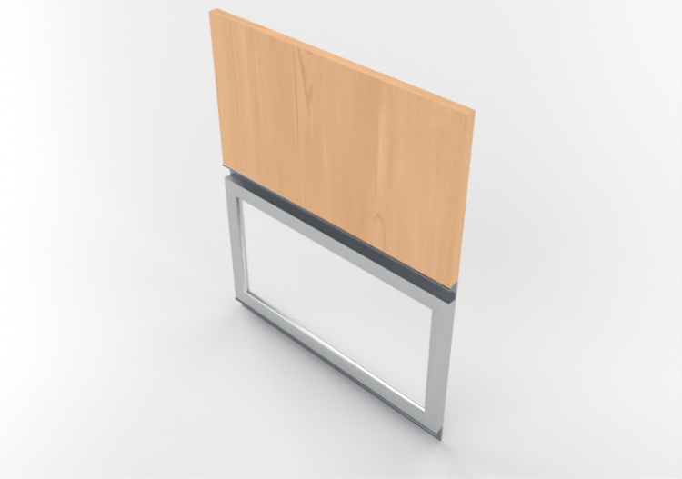Ante 3D - Portas com vidro para armário aéreo cozinha...