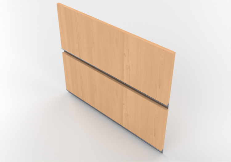 Vantaux 3D - Vantaux pour meubles hauts cuisine 90x72cm -...