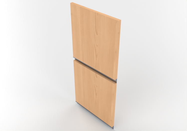 Ante 3D - Portas para armário aéreo cozinha 45x96cm - ACCA...