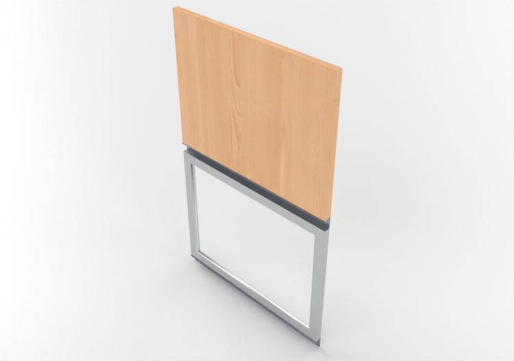 Ante 3D - Ante con vetro per pensile cucina 60x96cm - ACCA...