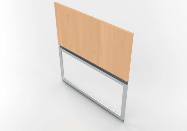 Hojas 3D - Batientes con cristal para colgantes cocina...