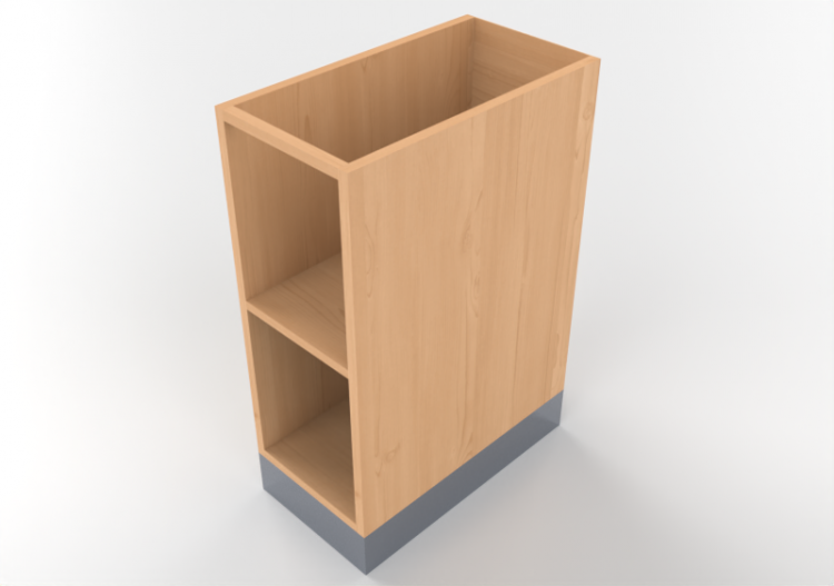 Bases 3D - Base para cozinha 30x82cm - ACCA software