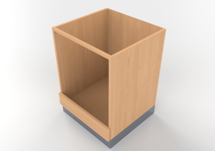 3D Bases - Base para cocina con predisposición horno...