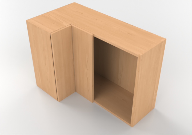 Colgantes 3D - Colgante angular derecho para cocina...