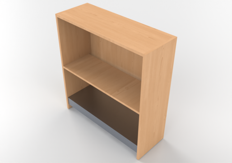 Armoires supérieures 3D - Meuble haut avec hotte 90x96cm -...