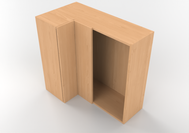 Colgantes 3D - Colgante angular derecho para cocina...