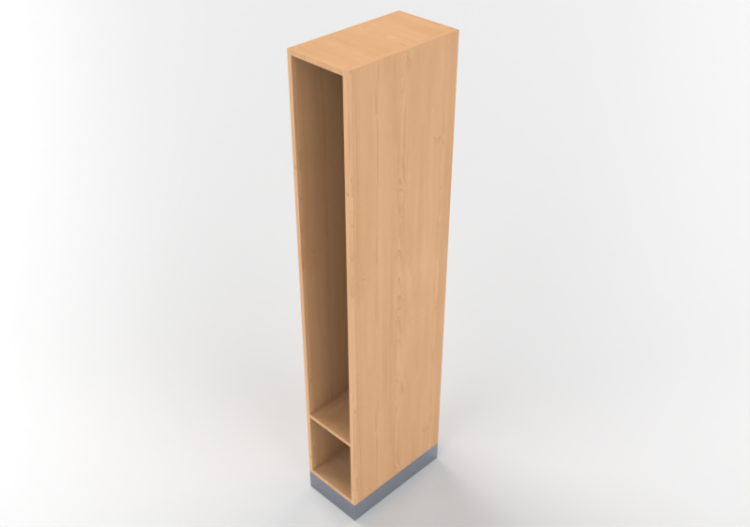 3D Säulen - Küchen-Säulenschrank 30x216cm - ACCA software
