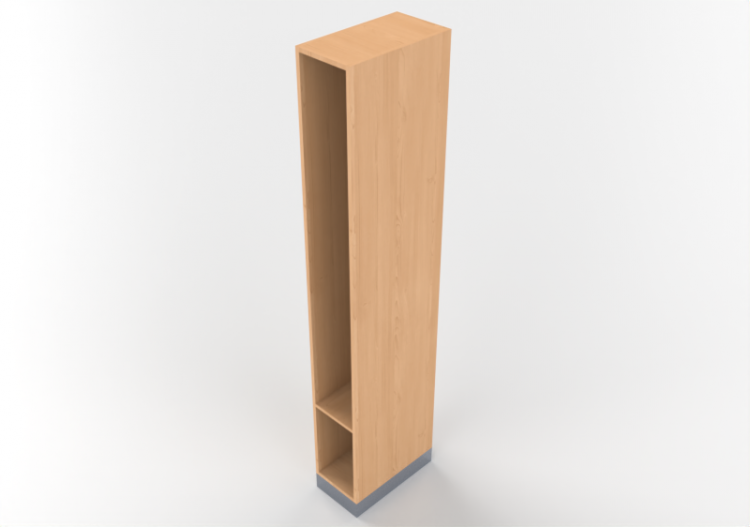 3D Säulen - Küchen Säulen-Schrank 30x240cm - ACCA software
