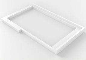 3D Tischplatten - Eck-Küchenarbeitsplatte 100x60cm