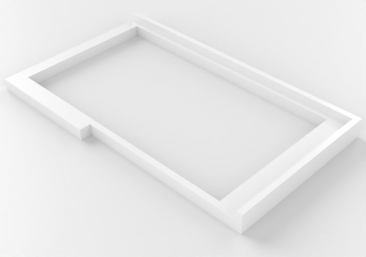 Piani 3D - Piano cucina angolare 100x60cm - ACCA software