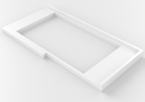 3D Tischplatten - Eck-Küchenarbeitsplatte 120x60cm