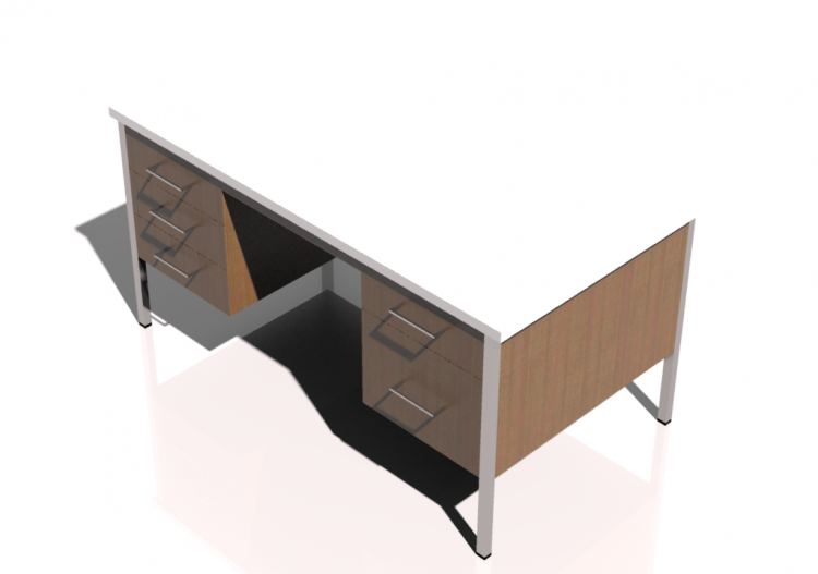 Scrivanie 3D - Cattedra - MCDESIGN - ACCA software