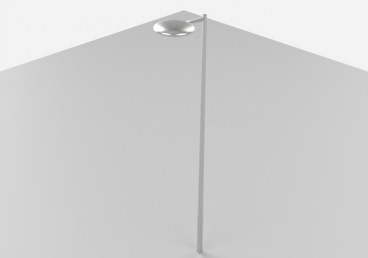 3D Street Lights - Lamppost with single light source - ACCA...