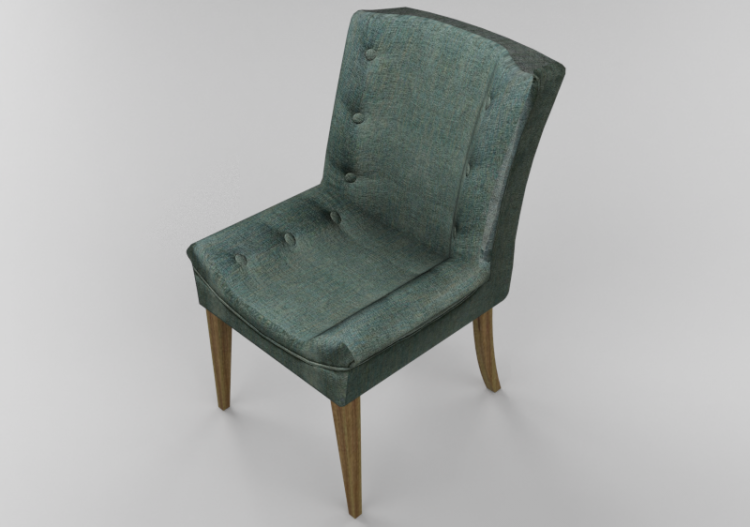 3D Chairs - Chair Stay grey - Kare – 82353 - ACCA software