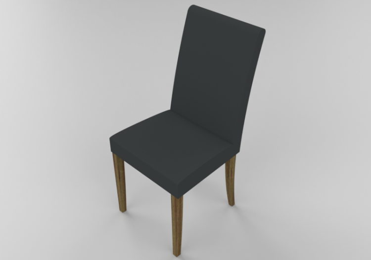 3D Chairs - Chair Pedro grey - Kare – 82591 - ACCA software