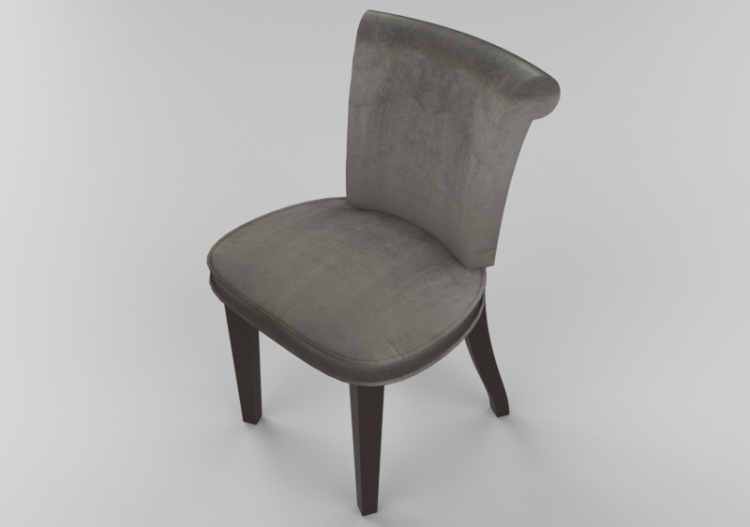 3D Chairs - Fabric Chair - Kare – 82355 - ACCA software