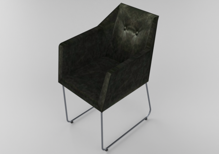 3D Chairs - Chair with armrest Mia - Kare – 82071 - ACCA...