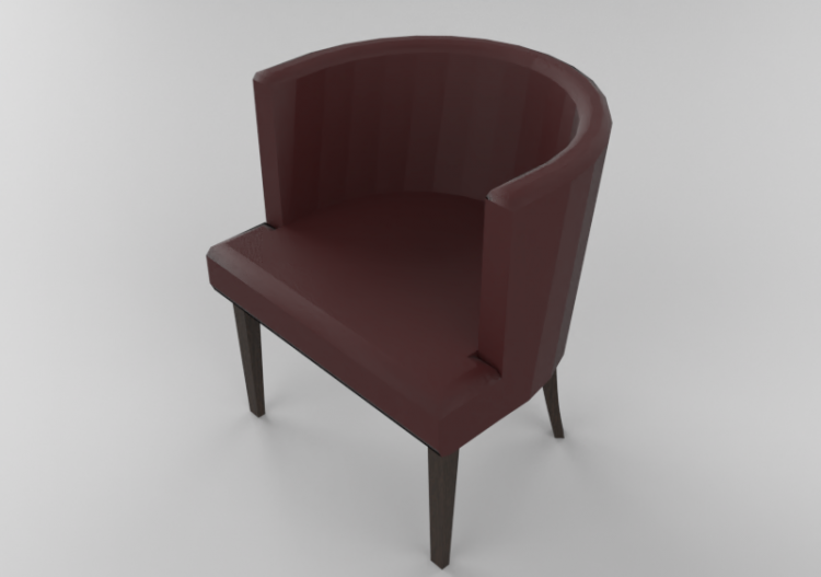 Sillas 3D - Silla de tela - Kare – 82349 - ACCA software