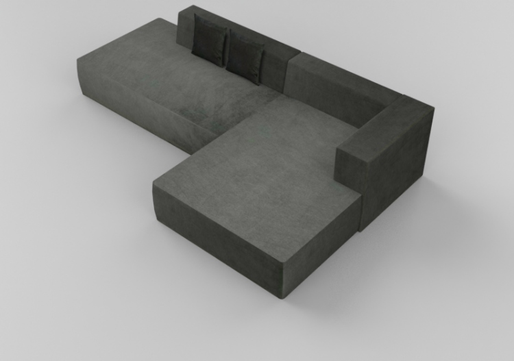 3D Sessel und Sofas - Sofa Pablo Grande DX Angle - Kare –...