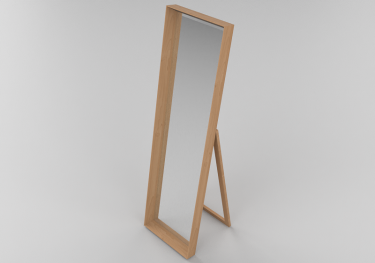 Accessori 3D - Specchio Montreal 160x40cm - Kare – 82258 -...