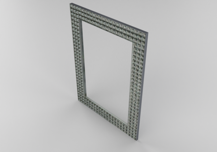 Accesorios 3D - Espejo Crystals 60x80cm. - Kare – 75320 -...