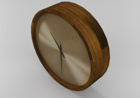 3D Clocks - Wall clock Edge rame – Kare - 33200